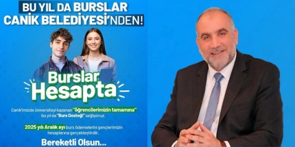 Canik'ten Üniversiteyi Kazanan Öğrencilerin Tamamına Burs Desteği